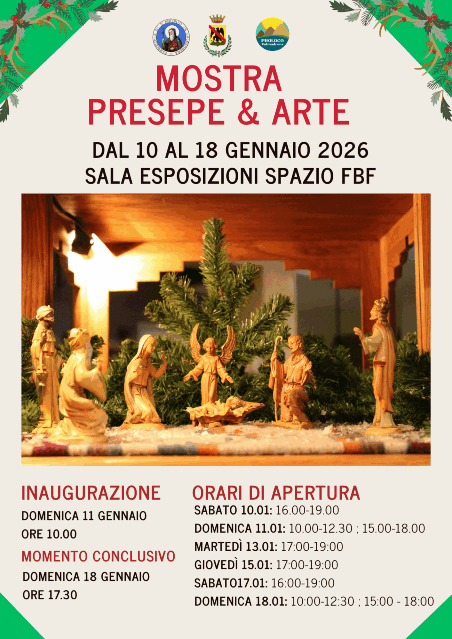 “Presepe & Arte”: a Valmadrera la tradizione si fa creativa