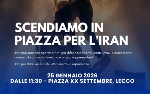 In piazza per l’Iran con associazioni e partiti