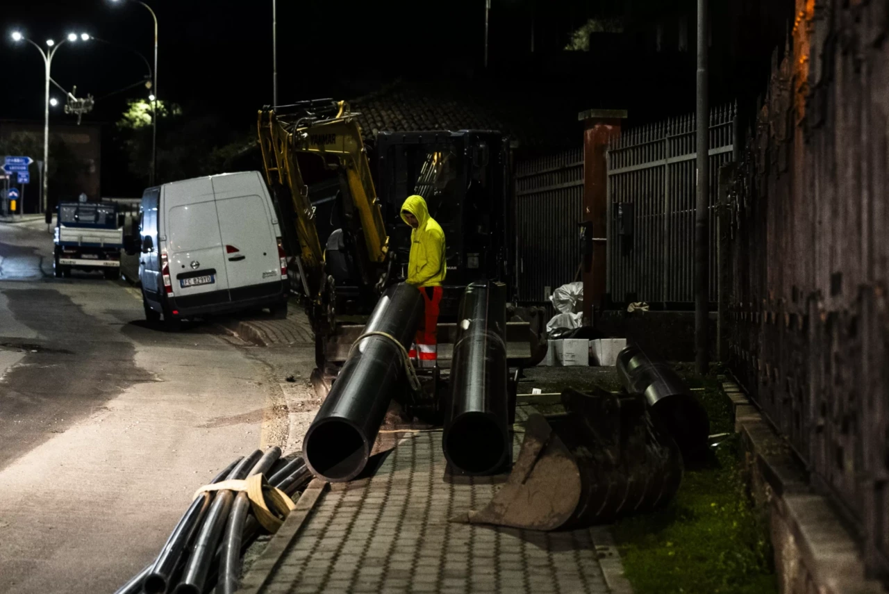 Oliveto: secondo lotto dei lavori di separazione fognaria a Limonta