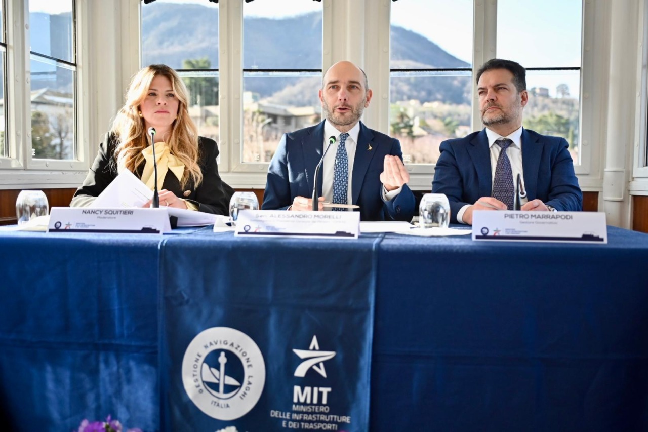 Il Piroscafo Concordia e la Motonave Milano accolgono la Torcia Olimpica