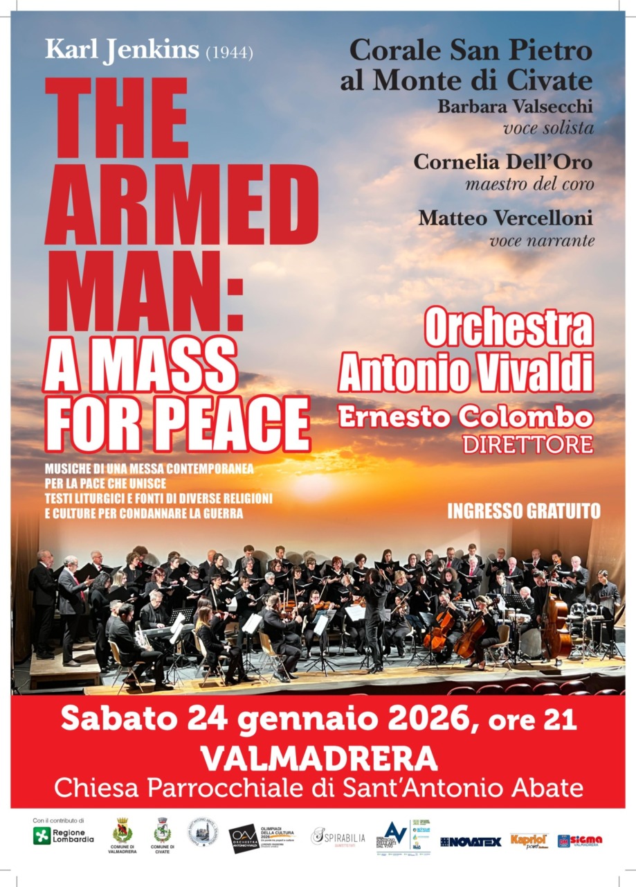 «The Armed Man»: Valmadrera in musica per la pace