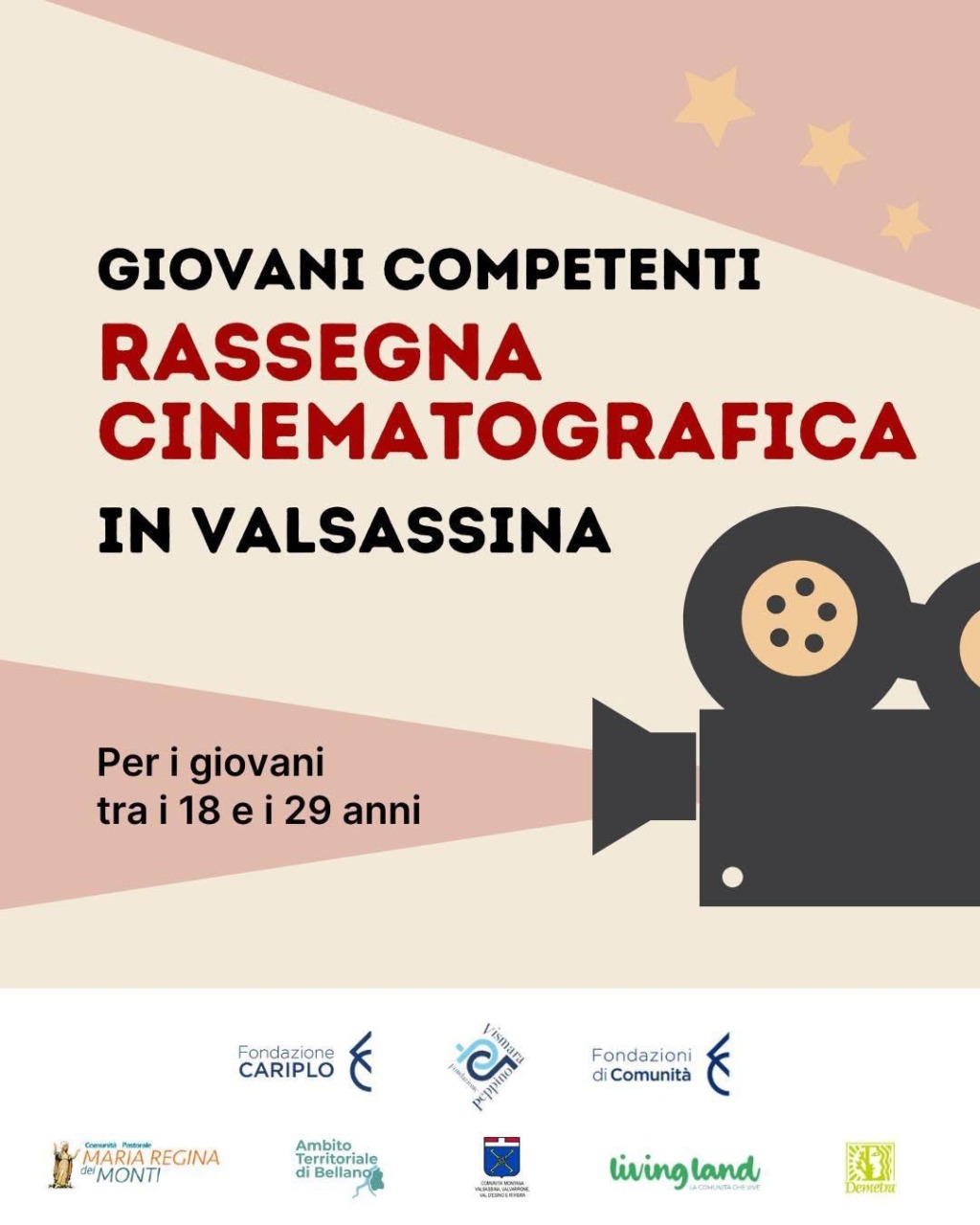 La rassegna cinematografica di Pasturo cerca giovani competenti