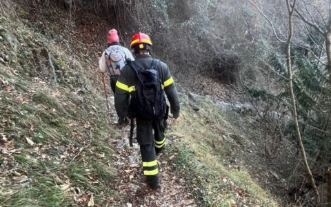 Lierna, escursionista 60enne elisoccorso lungo il Sentiero del Viandante