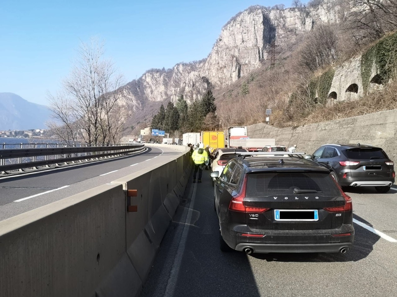 Abbadia, chiusure temporanee sulla Ss36 anche nel pomeriggio