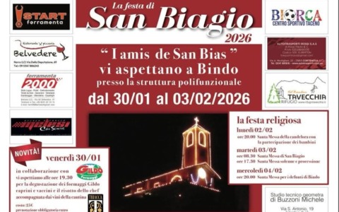 A Bindo grande festa per San Biagio