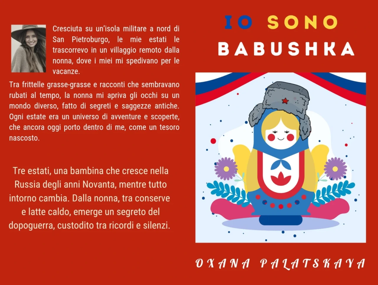 “Io sono Babuska” è il nuovo libro che verrà presentato alla sede del soccorso centro Valsassina