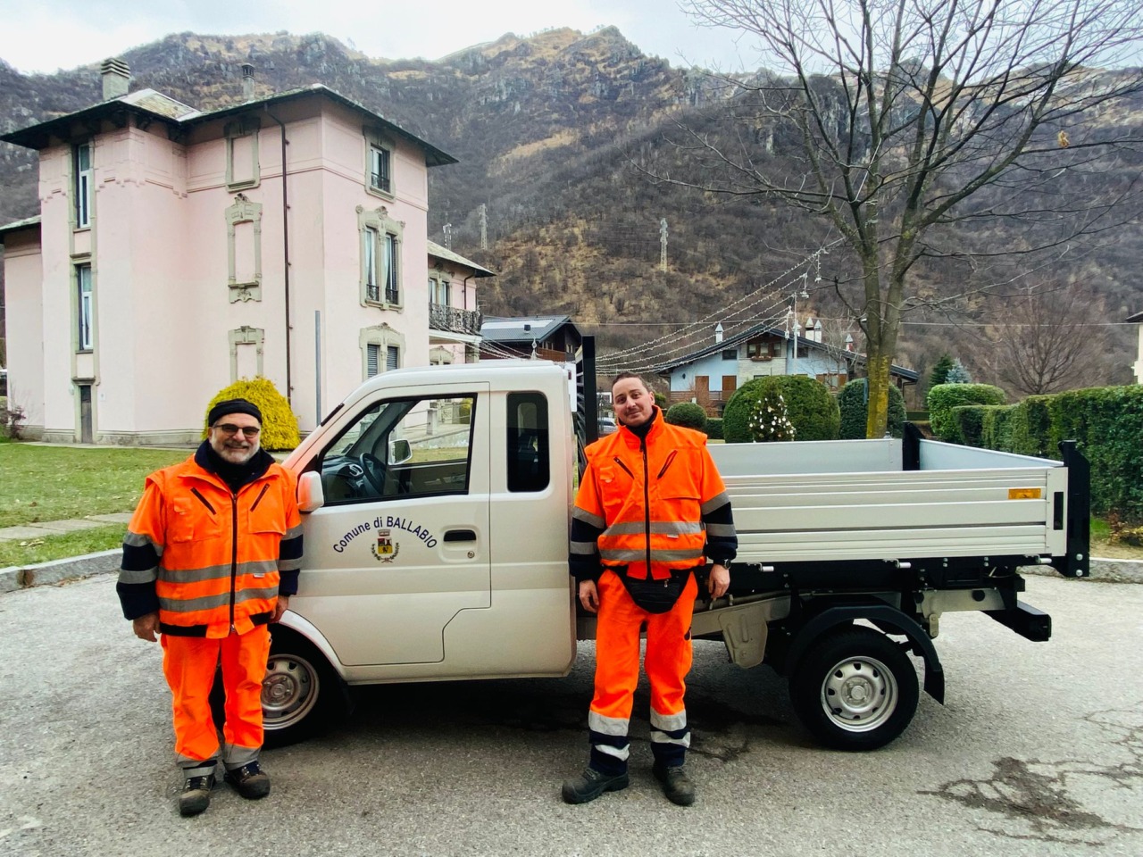 Comune di Ballabio: nuovo automezzo per il settore manutenzione