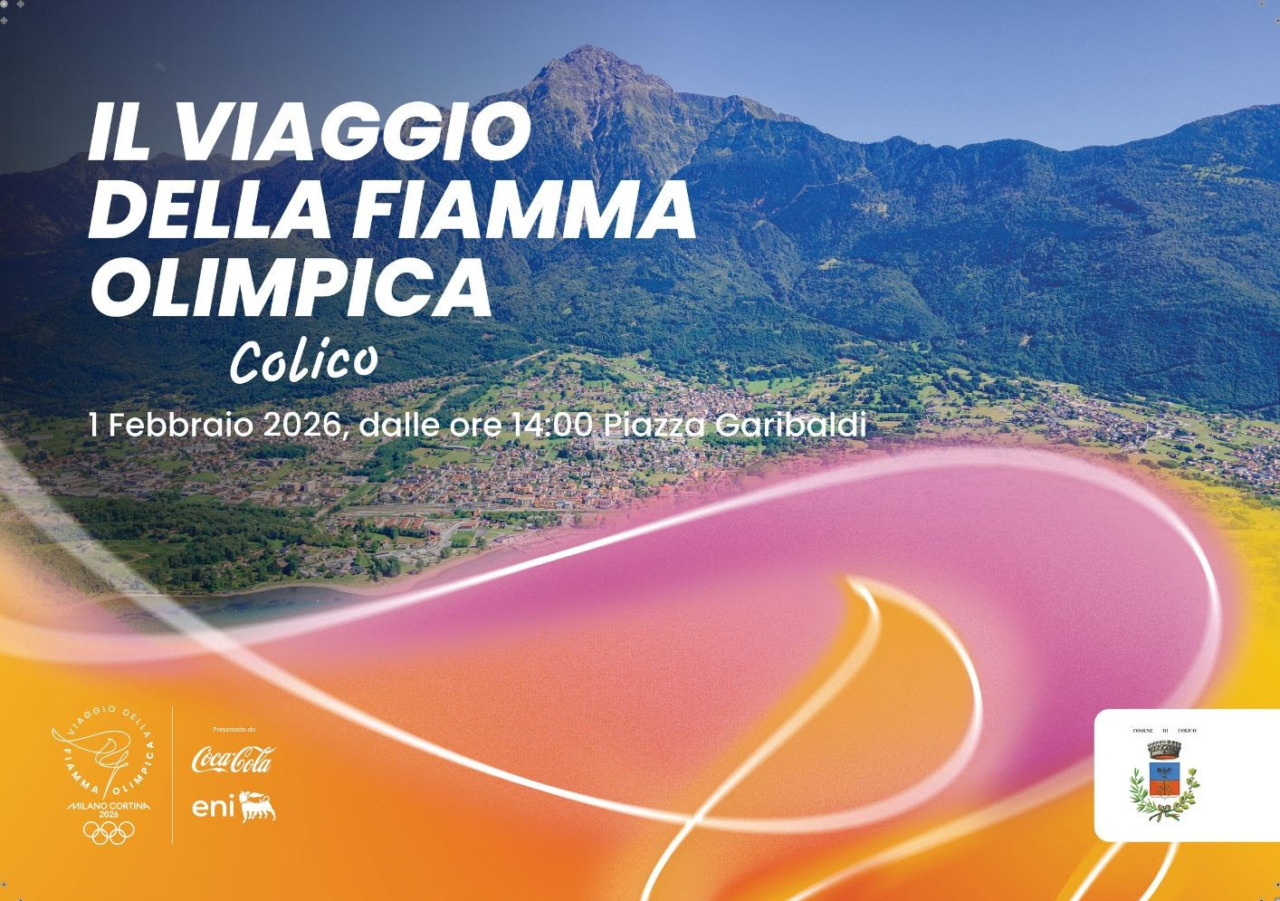La fiamma olimpica passa da Colico: Dj set organizzato dall’Istituto Marco Polo e tante attività con le associazioni