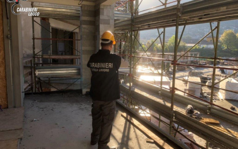 Lecco, violazioni sulla sicurezza: denunciati 17 imprenditori