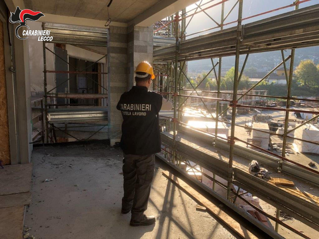 Lecco, violazioni sulla sicurezza: denunciati 17 imprenditori