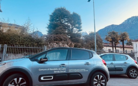 Mandello: due nuove auto per i Servizi Sociali