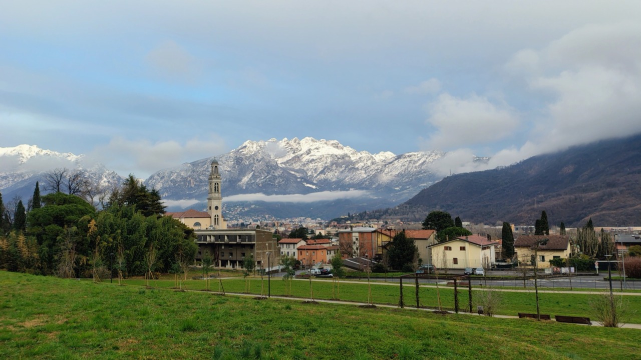Un parco che nasce dalle idee dei cittadini: a Valmadrera completata la piantumazione di via Leopardi