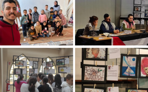 A Lecco i disegni che gridano dal silenzio di Gaza