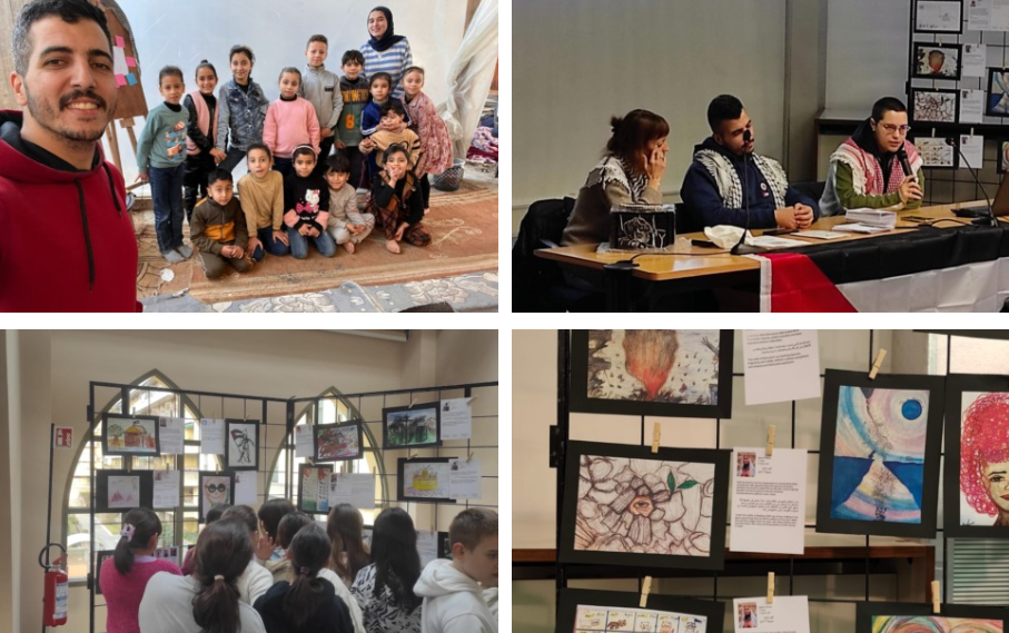 A Lecco i disegni che gridano dal silenzio di Gaza