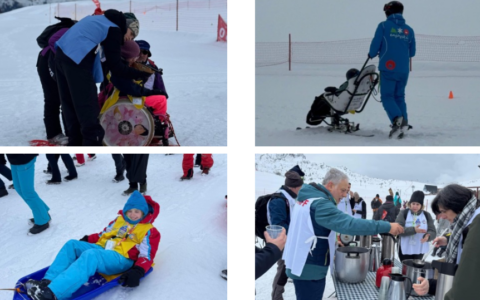 Emozioni alla prima giornata degli Inclusive Winter Games ai Piani di Bobbio