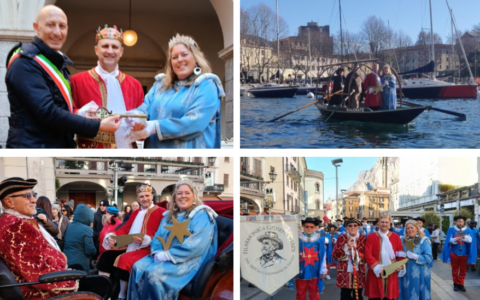 Carnevalone di Lecco: consegnate le chiavi della città ai Regnanti. La settimana più pazza è iniziata