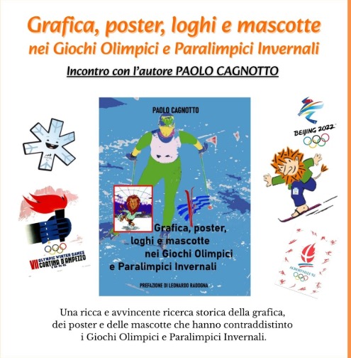 Paolo Cagnotto a Barzio per il suo lavoro sulle grafiche olimpiche