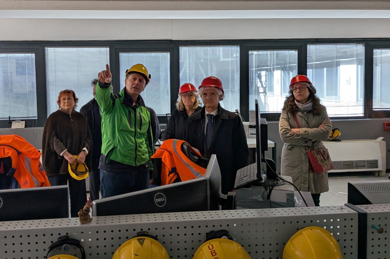 Il Prefetto di Lecco, Paolo Ponta visita Silea: “L’economia circolare è una responsabilità condivisa”