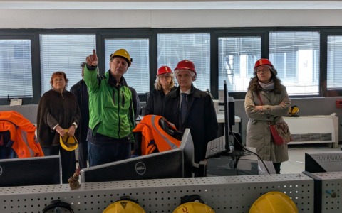 Il Prefetto di Lecco, Paolo Ponta visita Silea: “L’economia circolare è una responsabilità condivisa”