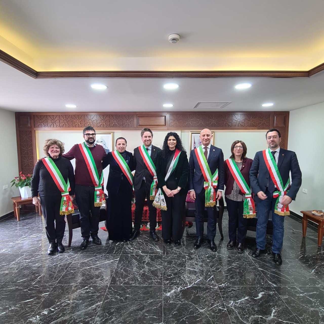 Anche il sindaco Gattinoni in Terra Santa con i colleghi lombardi