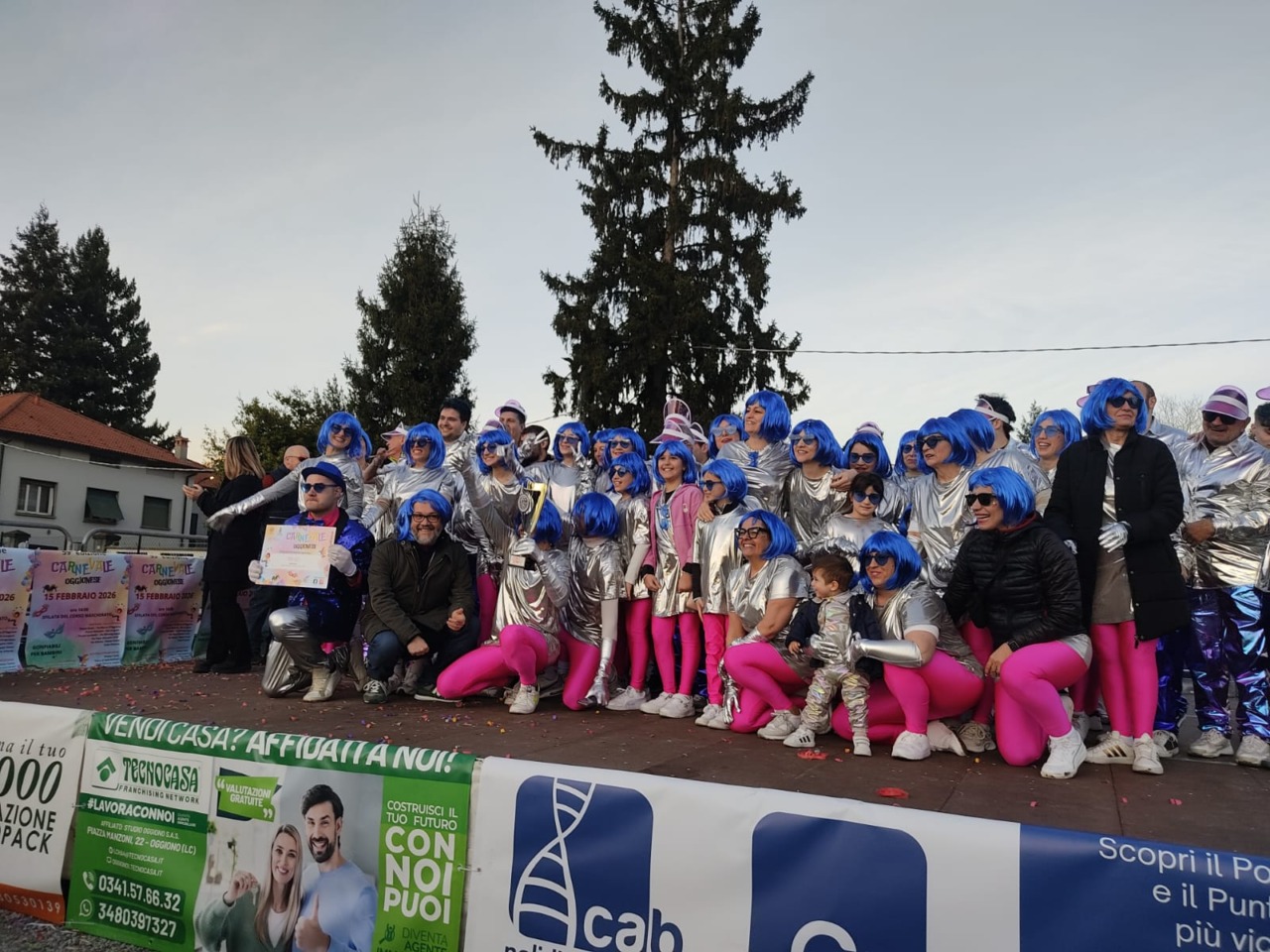 Oggiono: Vivi Dolzago e i ballerini boliviani di Bergamo vincono la 59esima edizione del Carnevalone