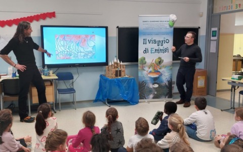 «A scuola con Emmsì» entusiasma la primaria di Sala