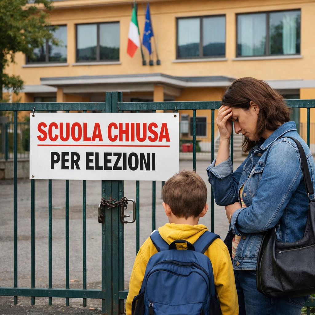 Scuole chiuse per i seggi elettorali: che fare con i figli?