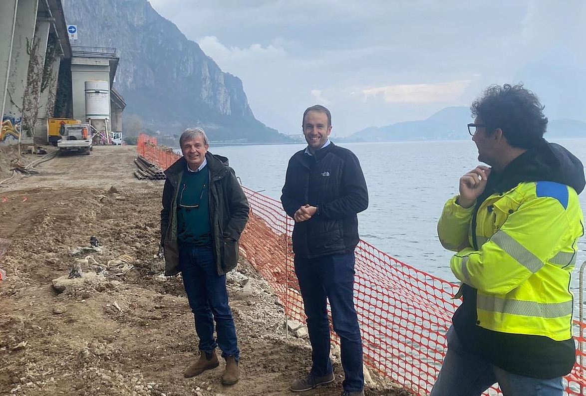 Passerella ciclopedonale Pradello Abbadia: avanzano i lavori