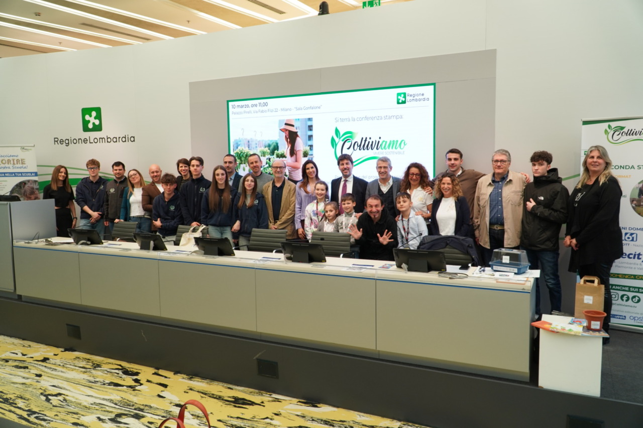 Presentata la nuova edizione di Coltiviamo, il progetto che porta 30mila bambini a mettere le mani nella terra