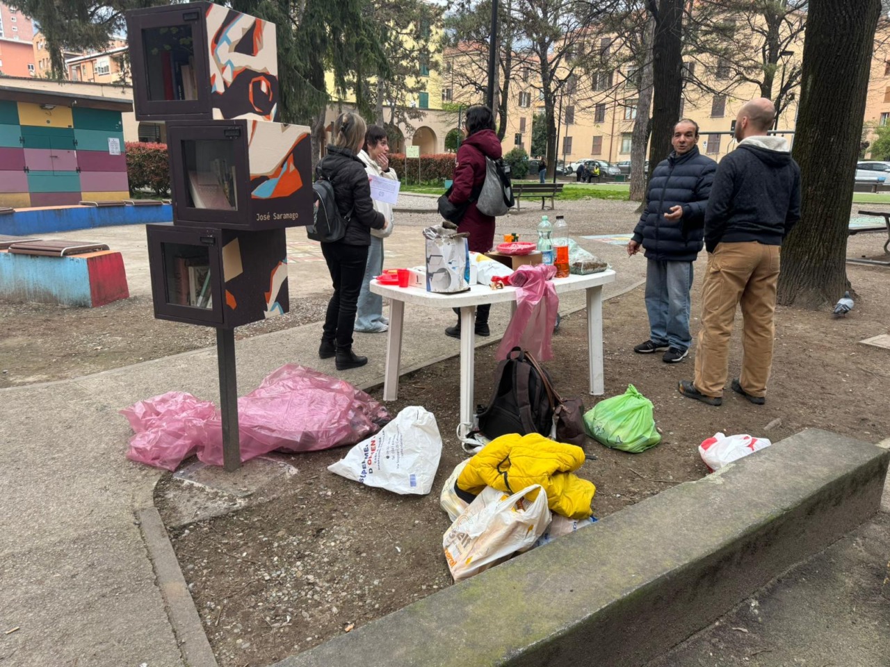 Solidarietà e impegno sociale: la Brigata Francesca Ciceri al parco V Alpini
