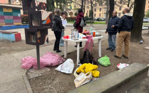 Solidarietà e impegno sociale: la Brigata Francesca Ciceri al parco V Alpini