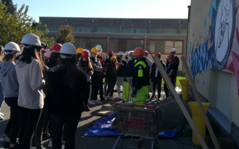 Studenti e personale scolastico della provincia di Lecco al corso di Protezione Civile