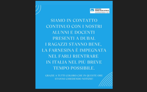 Bloccati a Dubai per la crisi in Medio Oriente: 11 studenti lecchesi tra gli italiani in attesa di rientro