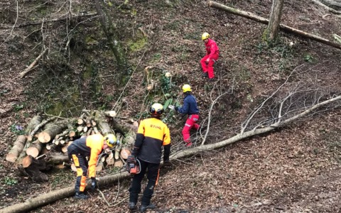 Pasturo: pulita la valle del tufo e il canale Marioni
