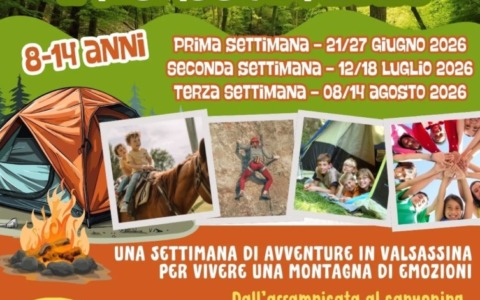 Un’estate di avventura in Valsassina: aperte le iscrizioni per il Summer Camp 2026