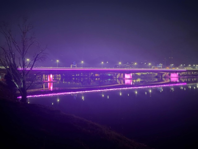 Il Quarto Ponte  si tinge di rosa: un omaggio alle donne