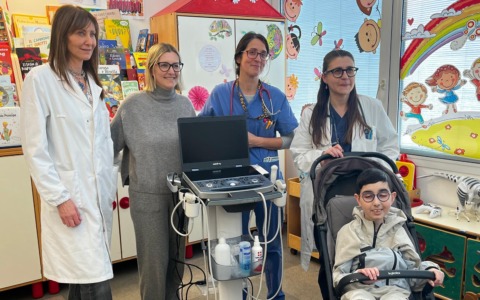 Renato e il dono che illumina il futuro della Pediatria del Manzoni