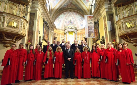Il Coro “San Giorgio” nella Basilica di San Nicolò per i Vespri Ambrosiani
