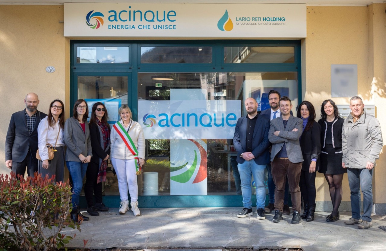 Acinque Energia: interventi sugli sportelli di Introbio e Oggiono