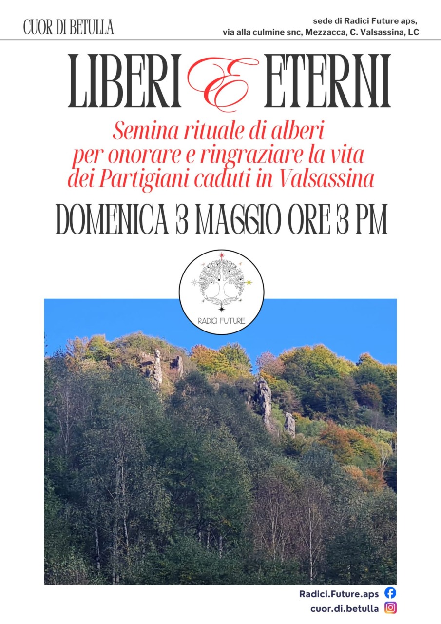 Alberi per ricordare i partigiani: a Cassina un rito collettivo tra memoria e natura