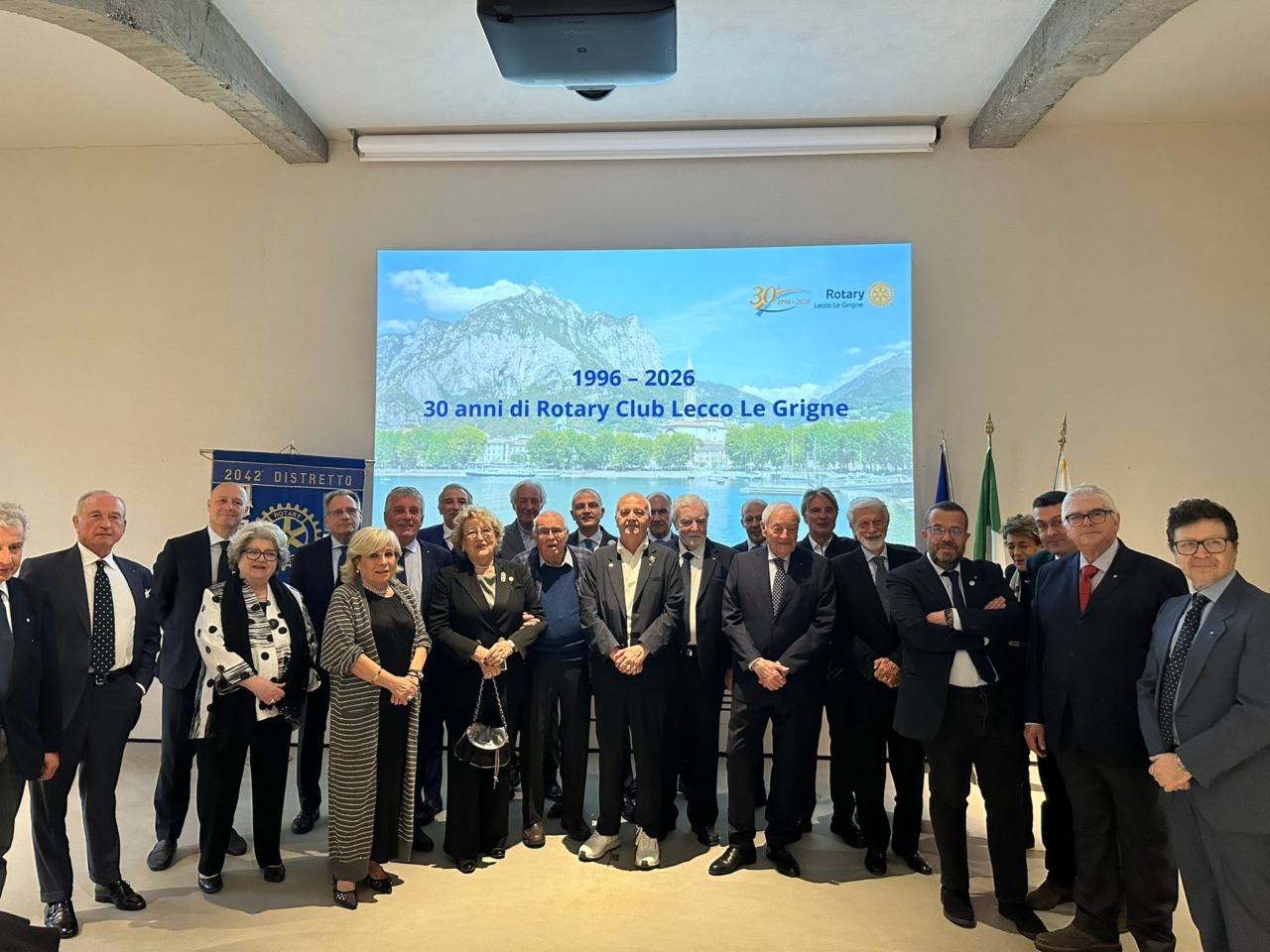 Il Rotary Club Lecco Le Grigne celebra 30 anni di attività