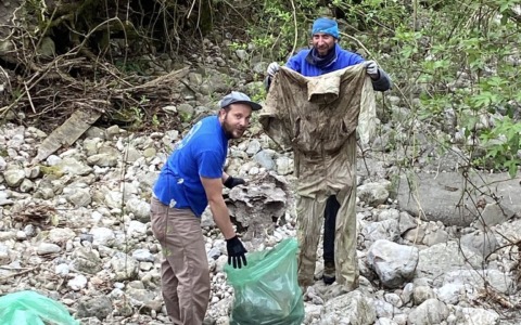 Successo a Ballabio per la giornata del verde pulito