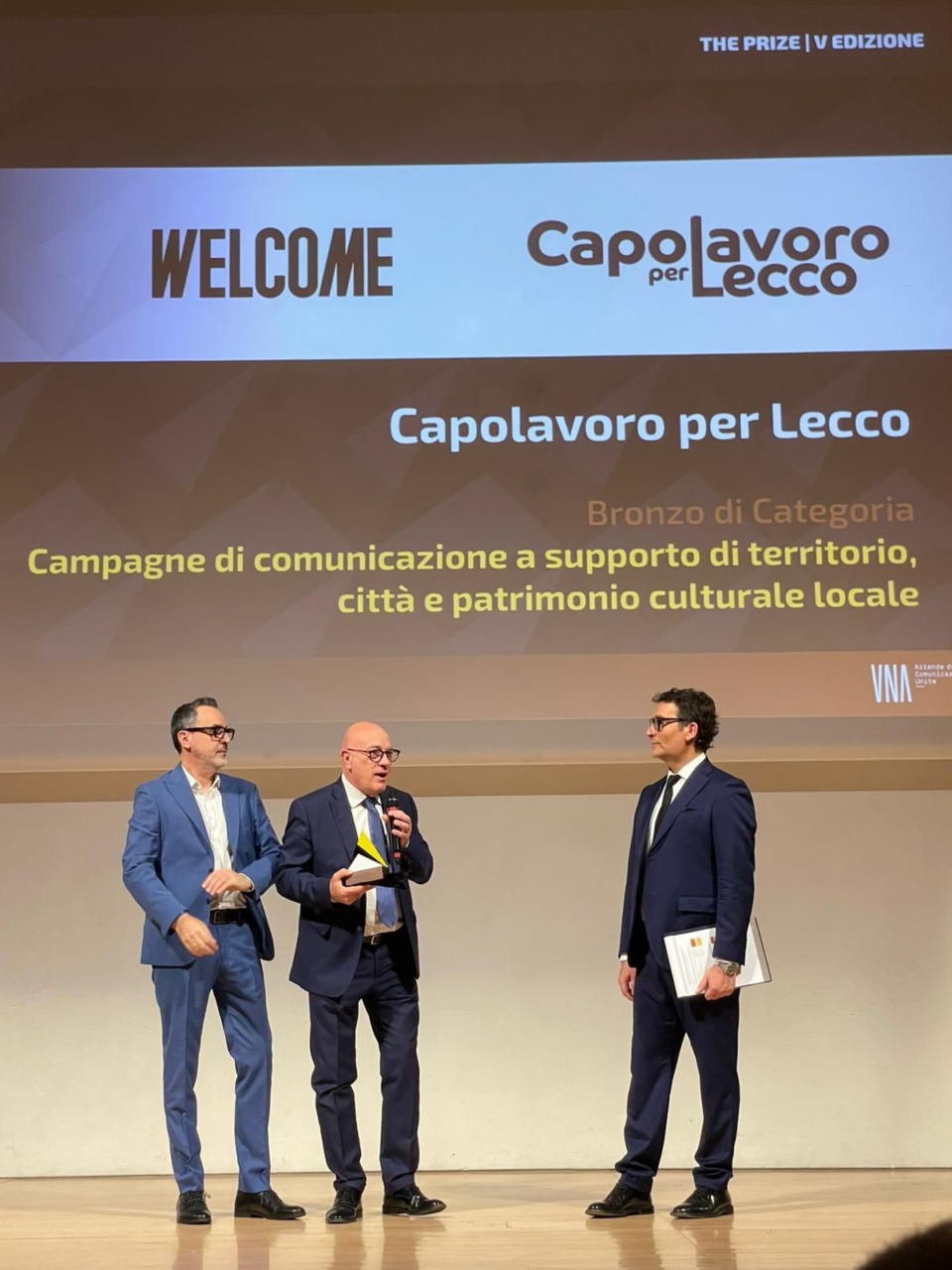“Capolavoro per Lecco”: Welcome conquista il Bronzo a “The Prize”