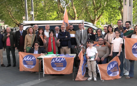 Fumagalli lancia la sua squadra da piazza Cermenati: “Competenza e visione per Lecco”