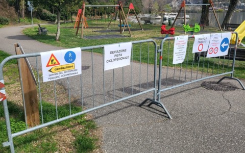 Pescate, scontro con l’Autorità di Bacino: polemica sui fondi per il parco “Addio Monti”