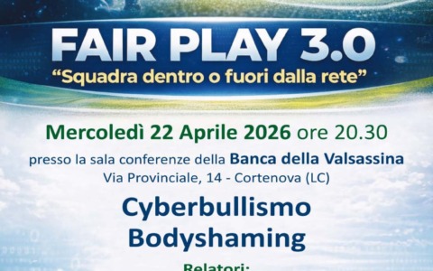 Bodyshaming e cyberbullismo in un incontro a Cortenova