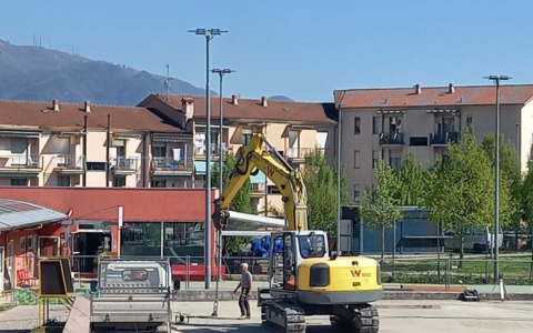 Skatepark, sono iniziati i lavori a Galbiate: sarà uno dei più grandi e completi d’Italia