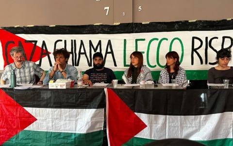 Stop Genocidio, a Lecco tre anni di mobilitazione per Gaza: 108mila euro raccolti e una lotta contro il silenzio