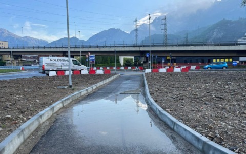 “Primo temporale di stagione e il Bione si allaga”: la denuncia del candidato sindaco Mauro Fumagalli