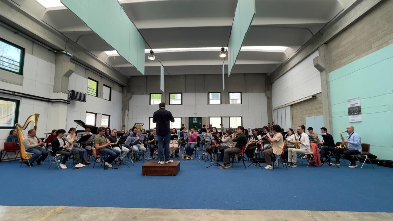 “La via dei laghi”: l’Orchestra dei Fiati della Brianza esegue il brano in anteprima a Valmadrera
